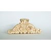 Generic Real decorative wood and metal hair claw clip (Primary color: Light wood), 1 Count (Pack of 1)