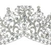 SAMKY Wedding Headpiece Rhinestone Crystal Bridal Tiara for Women Bride Hair Pieces