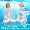 Princess Dress Up Toys,Princess Dress up Clothes Rainbow Cape Kit for Little Girls 3-8 Years Old,9PCS Gift Set Princess Costume Dress for Birthday Christmas Halloween Present