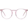 DUCO Retro Round Blue Light Glasses For Men Women Blue Ray Blocking Glasses Computer Gaming Glasses Nylon Lens Acetate Frame Pink 8301
