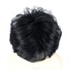Aimole Short Layers Shaggy Full Wig Natural Wavy Hair Black Wigs Synthetic Hair Women Capless Wig (1 Black)