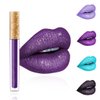 Edanta Kilshye Matte Lipstick Long Lasting Waterproof Liquid Lipsticks Glitter Cream Lip Gloss High Pigment Lipstick Non Stick Cup Lip Makeup for Women and Girls Pack of 1 (Purple 11)