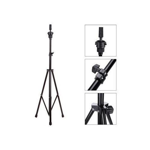 Hairdressing Training Head Mold Mannequin Holder Salon Hair Clamp Wig Stands Adjustable Tripod Stand Holder