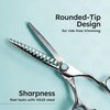 K9 Shears 6" Hair Thinning Scissors – Removing Large Sections of Hair Effortlessly and Leaving No Marks, VG10 Stainless Steel for Sharper, Tougher, Better Edge Retention, Thinning Rate 50%