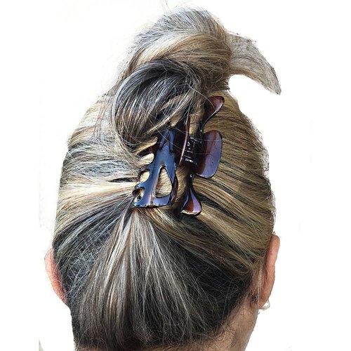 Camila Paris CP42 French Hair Clip for Women, 3.5 inch Tortoise for Thick Volume Hair, Girls Hair Claw Clips Jaw, Durable Styling Hair Accessories for Women, Strong Hold No Slip Grip, Made in France