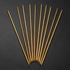 Beaupretty 10pcs Hair Sticks Vintage Metal Copper Hairpins Shawl Pins with Hole for Women