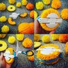 EFLY Pompom Maker, 4 Pcs Different Sizes Pom-pom Maker Fluff Ball Weaver Needle Craft DIY Wool Knitting Craft Tool Set for Kids and Adult