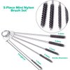Pipe Cleaners Tool Set 100 pcs Pipe Cleaners Crafts 1pc Pipe Tamper Reamer 1pc Mini Nylon Brush Set and 2pcs Drinking Straw Cleaning Brushs