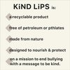 Kind Lips Lip Balm, Nourishing Soothing Lip Moisturizer for Dry Cracked Chapped Lips, Made in Usa With 100% Natural USDA Organic Ingredients, Unscented Scent, 0.15 Ounce (Pack of 5)