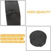 Superfastracing 2" x 50' Exhaust Heat Wrap Roll Fiberglass for Motorcycle Manifold Header Pipe Heat Wrap Tape Black (will lose color)
