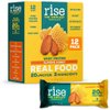 Rise Whey Protein Bars - Almond Honey | Healthy Breakfast Bar & Protein Snacks, 20g Protein, 4g Fiber, Just 3 Whole Food Ingredients, Non-GMO Healthy Snacks, Gluten-Free, Soy Free Bar, 12 Pack