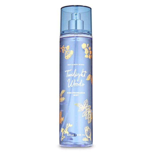 Bath Body Works Twilight Woods 8.0 oz Fine Fragrance Mist (Version may vary Red/Blue)