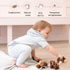 Wooden Rattle Toy Car Set 3PCS Baby Toy Skill Development Educational Toy Environmental Protection Toy Car