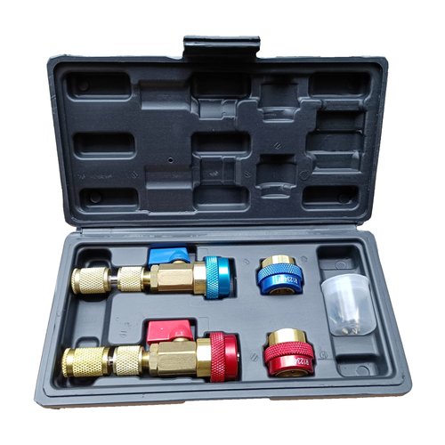 SY66 Automotive AC R134A R1234YF Valve Core Remover and Installer Tool Set, for Standard and JRA Valve Core Couplers (SY66-R1234YF)