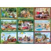 Cobble Hill 1000 Piece Puzzle - Squirrels on Vacation - Sample Poster Included