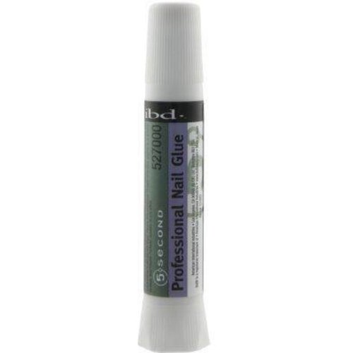 Ibd 5 Second Professional Nail Glue, 0.07 oz (Pack of 4)
