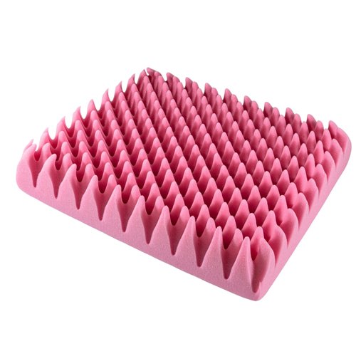 Vakly Convoluted Foam Egg Crate Seat Cushion 4 Inch Thick Pillow [18''x16''x4''] for Added Padding and Comfort on a Wheelchair or Office Chair (18x16x4)