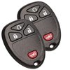 Keyless Entry Remote Start Control Key Fob Replacement Fits Chevy Silverado Avalanche Equinox Express Traverse GMC Yukon Sierra 1500 2500 3500 HD Acadia 2007 2008 2009 2010 2011 2012 2013 OUC60270