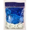 KADBANER White Blue Light Blue Balloons,100-Pack,12-Inch Latex Balloons