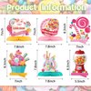 10 Pieces Candyland Party Decorations Candyland Table Centerpieces Candyland Table Decorations Candyland Honeycomb Centerpieces Candyland Decorations for Birthday Baby Shower Sweet Shop Party Supplies