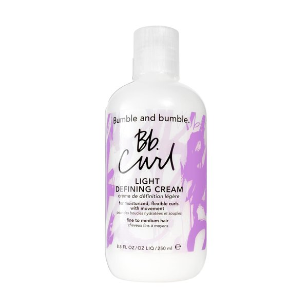 Bumble and bumble Curl Light Defining Styling Cream | For Moisturized Flexible Curls | Anti Frizz | Curly, Wavy | With Jojaba Oil, Avocado Oil + Coconut Oil | Standard Size, 8.5 Fl Oz
