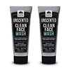 Pacific Shaving Company Clean Facial Wash - UNSCENTED | Natural Face Wash for Sensitive Skin (7 oz) - Pack of 2