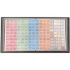 SAM4S ER-5200M, SPS-520FT, SPS-530FT, SER-7000, SAP-530FT / Flat Keyboard Cover Silicone Cash Register Protective Wet Cover Overlay Wet Cover ER5200M