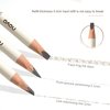 Novo Dual-Ended Waterproof Eyebrow Pencil - Angled Tip for Hair-like Strokes & Precise Shaping, Built-in Spiral Brush, Smudge-Proof, Long-Lasting Brow Pen for Defined, Natural Brows