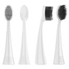 Replacement Toothbrush Heads with Covers for Burst (5 Count, White)
