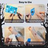 Yobbai 280 Styles Glow Halloween Temporary Tattoos for Kids, Luminous Halloween Temporary Tattoos for Kids Birthday Party Decorations Favors, Fake Tattoo Stickers Glow Party Supplies(24 Sheets)
