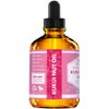 Leven Rose Kukui Nut Oil 4 oz – Cold-Pressed and Unrefined Hair & Face Moisturizer with Dropper – Unscented Pure Face Oil for Women and Men – Nourishing & Moisturizing Oil for All Skin Types