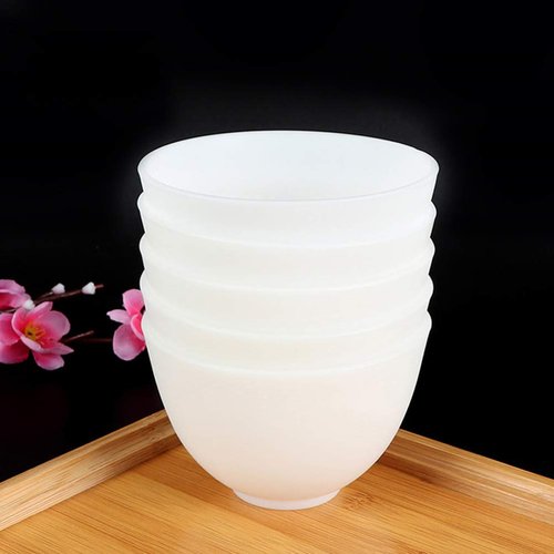 EXCEART Face Mask Mixing Bowl 3Pcs Silicone Facial Mask Mixing Bowls DIY Facemask Mixing Mask Other Skincare Product Mixing Bowls