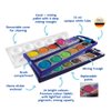 Pelikan Opaque Watercolor Paint Set, 24 Colors Plus Chinese White Tube (720862)