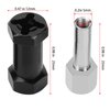 Kimapeso RC Wheel Hex Spacers 12mm Hex Hub Extenssion 25mm Offset Extension for Improved Stability and Performance on Your 1/10 RC Crawler Car Parts