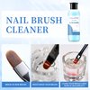 SULLMAR Nail Brush Cleaner for Acrylic Nail Brush Cleaner Acrylic Painting Quickly Cleaning Nail Art Liner Salon At Home 75Ml/2.5FL.OZ