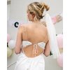 xo, Fetti Bride Veil Claw Clip | Bachelorette Party Decorations Rhinestone Detachable Veil Claw Clip | Bach Accessory, Bride To Be Gift, Bridesmaid Favors