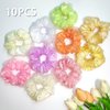 10PCS Glow in the Dark Scrunchies, Light Up Scrunchies for Girls & Women, Led Hair Scrunchies for Party Supplies, Rave Hair Accessories for Glow Neon Sleepover Party Supplies