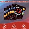 41PCS 13th Birthday Party Supplies Red and Black Official Teenager Party Decorations Plates Napkins Tablecloth Set for 13th Birthday Boys Girls