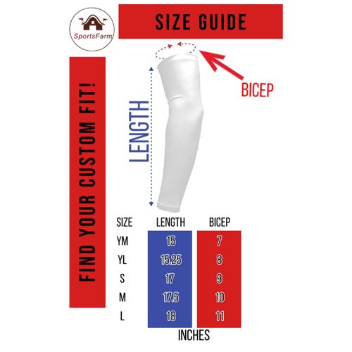 Sports Farm PAIR Compression Elbow Arm Sleeves (ADULT SMALL, SPIDER)