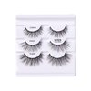 KISS Magnetic Curation False Eyelashes, 3 Pair with 5 Double Strength Magnets, Wind Resistant, Dermatologist Tested, Last Up To 16 Hours, Reusable Up To 15 Times in 3 Styles, Black, 3 Count