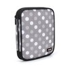 LUXJA Carrying Bag Compatible with Cricut Pen Set and Basic Tool Set, Double-layer Organizer Compatible with Cricut Accessories (Bag Only), Gray Dots