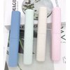 SietDESEO 4 Pack Toothbrush Travel Case, Portable Breathable Toothbrush Holder for Travel Business Camping School Toothbrush Case