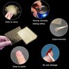 240pcs(10Sheets)Double Side Jelly Nail Adhesive Tab for Press on Nails Glue Sticker Waterproof Breathable Super Sticky Nails Tab for Finger False Nails Tape Jelly Women Girls Kids Daily Wear Manicure