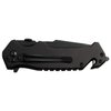 MTECH USA U.S. Marines by MTech USA USA M-1002TS Folding Knife, Black Handle with Medallion, 4.75-Inch Closed Length