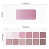 AMY'S DIARY 12-Color Rose Purple Pink Eyeshadow Palette for Versatile Day-to-Night Looks – Blendable, Long-Lasting, and Highly Pigmented. Elevate Your Eye Makeup– Unleash Your Unique Style (10#)