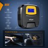 Nilight Air Compressor Tire Inflator Portable Tire Pump 150PSI Auto Car Tire Pump Digital Pressure Gauge Touch Screen Air Pump for Cars Bicycles Air Mattress, 2 Years Warranty