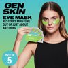 Generation Skin Eye Mask, Eye Masks for Dark Circles and Puffiness, Under Eye Mask with Hyaluronic Acid and Matcha Green Tea, Vegan and Cruelty-Free Under Eye Patches, Green Tea Eye Masks, 5-Pack