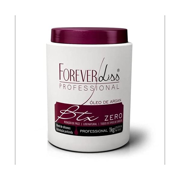 Forever Liss Linha Btx Zero (Argan Oil) Deep Hydration Mask - 1000 Gr