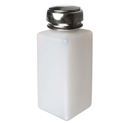 Auniwaig 250ml Push Down Alcohol Dispenser Pump Bottle Press Nail Polish Remover Empty Bottle Container 1pcs