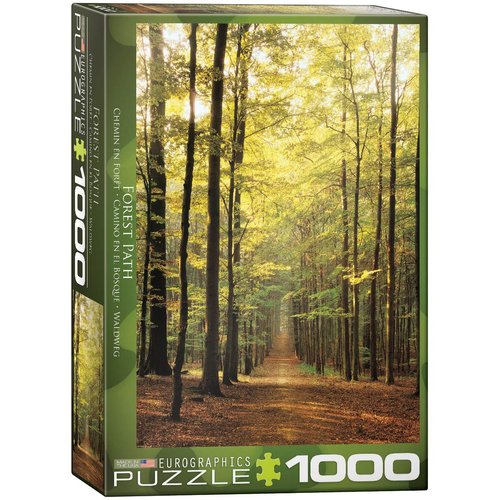 Eurographics Forest Path 1000-Piece Puzzle